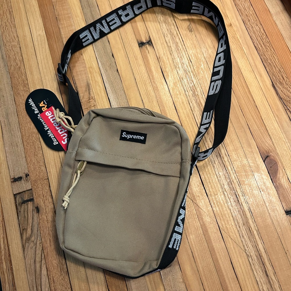 Supreme Beige Messenger Bag